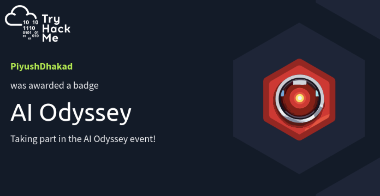 AI Odyssey Badge