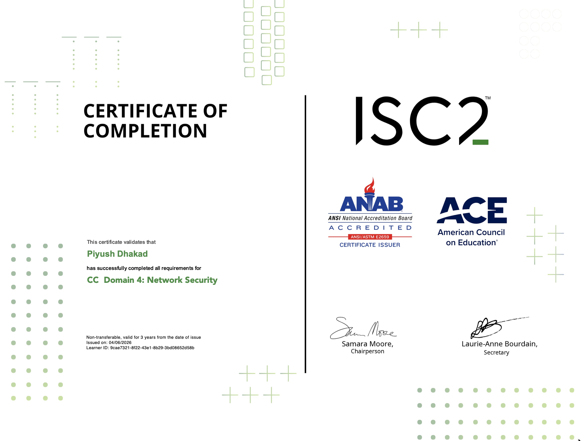 ISC2 CC Domain 4 Network Security